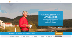 Desktop Screenshot of motellevacancier.com